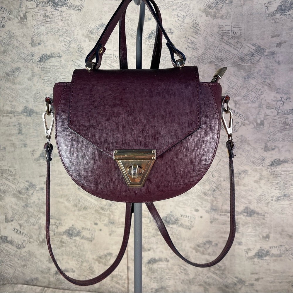 Marina Galanti Made in Italy Leather Small Crossbody Bag Shoulder Purse